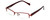 Moda Vision Designer Reading Glasses E3108-RED in Red 49mm