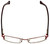 Moda Vision Designer Reading Glasses E3108-RED in Red 49mm