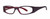 Calabria Viv 737 Black Purple Designer Eyeglasses :: Rx Single Vision