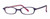 Calabria Viv 739 Purple Designer Eyeglasses :: Rx Single Vision