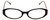 Ellen Tracy Designer Eyeglasses ET3002-BKDA in Black 52mm :: Rx Single Vision