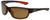 Harley-Davidson Official Designer Sunglasses HD0629S-49G in Dark Brown Frame with Amber Lens