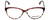 Marie Claire Designer Eyeglasses MC6201-TRE in Tortoise Red 53mm :: Custom Left & Right Lens