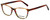 Marie Claire Designer Eyeglasses MC6245-APS in Apple Stripe 52mm :: Custom Left & Right Lens