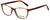 Marie Claire Designer Eyeglasses MC6245-APS in Apple Stripe 52mm :: Custom Left & Right Lens