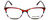 Marie Claire Designer Eyeglasses MC6246-BST in Bordeaux Stripe 53mm :: Custom Left & Right Lens