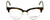 Marie Claire Designer Eyeglasses MC6247-ATO in Antique Tortoise 51mm :: Custom Left & Right Lens