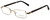 Gold & Wood Designer Eyeglasses Matar-01 in Gold 48mm :: Rx Single Vision