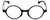 Calabria Oval Folding Reading Glasses ZP9932R