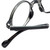 Calabria Oval Folding Reading Glasses ZP9932R