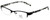 Hilary Duff Designer Eyeglasses HD121077-001 in Black Lace 49mm :: Custom Left & Right Lens