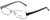 Vogue Designer Eyeglasses VO3644-831 in Silver Metallic 52mm :: Custom Left & Right Lens