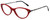 Ralph Lauren Designer Eyeglasses RL6099B-5310 in Red 51mm :: Progressive
