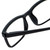 M Readers Designer Reading Glasses 105-SBLK in Black 52mm