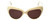 Jonathan Adler Designer Sunglasses St. Tropez in Cream