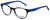 Converse Designer Eyeglasses Q014-Black-Stripe in Black Stripe and Blue 48mm :: Progressive