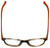 Converse Designer Reading Glasses Q014-Brown-Stripe-48 in Brown Stripe and Orange 48mm