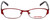 Converse Designer Eyeglasses K006-Red in Red 49mm :: Custom Left & Right Lens