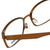 Converse Designer Eyeglasses Q013-Brown in Brown 51mm :: Custom Left & Right Lens