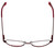 Converse Designer Eyeglasses Purr-Red in Red 49mm :: Rx Single Vision