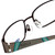 Converse Designer Eyeglasses Q003-Brown in Brown 50mm :: Rx Single Vision