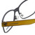 Converse Designer Eyeglasses Shutter-Slate in Slate Mustard 49mm :: Rx Single Vision