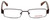 Converse Designer Eyeglasses Wait-For-Me-Brown in Brown 49mm :: Rx Single Vision