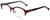 Jonathan Adler Designer Eyeglasses JA101-Bur in Burgundy 52mm :: Custom Left & Right Lens