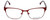 Jonathan Adler Designer Eyeglasses JA102-Red in Red 55mm :: Custom Left & Right Lens