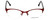 Jonathan Adler Designer Eyeglasses JA104-Red in Red 53mm :: Custom Left & Right Lens