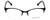 Jonathan Adler Designer Eyeglasses JA503-Black in Black 53mm :: Custom Left & Right Lens