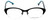 Jonathan Adler Designer Eyeglasses JA101-Black in Black 52mm :: Rx Single Vision