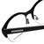 Jonathan Adler Designer Eyeglasses JA101-Black in Black 52mm :: Rx Single Vision