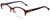 Jonathan Adler Designer Eyeglasses JA101-Bur in Burgundy 52mm :: Rx Single Vision