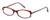 Jones NY Designer Eyeglasses J203 in Red Brown Horn :: Rx Single Vision