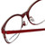 Jonathan Adler Designer Eyeglasses JA110-Burgundy in Burgundy Gold 51mm :: Progressive