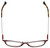 Jonathan Adler Designer Eyeglasses JA110-Burgundy in Burgundy Gold 51mm :: Progressive