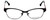 Jonathan Adler Designer Eyeglasses JA100-Black in Black 53mm :: Rx Bi-Focal