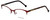 Jonathan Adler Designer Eyeglasses JA104-Red in Red 53mm :: Rx Bi-Focal