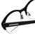 Jonathan Adler Designer Reading Glasses JA101-Black in Black 52mm
