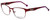Jonathan Adler Designer Reading Glasses JA102-Red in Red 55mm