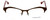 Jonathan Adler Designer Reading Glasses JA106-Brown in Brown 51mm