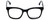 Jonathan Adler Designer Eyeglasses JA312-Black in Black 49mm :: Rx Single Vision