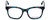 Jonathan Adler Designer Eyeglasses JA312-Aqua in Aqua 49mm :: Rx Bi-Focal