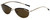 Woolrich Charisma Designer Sunglasses in Gold with Brown Lens