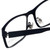 Argyleculture Designer Eyeglasses Calloway in Black Navy 55mm :: Rx Single Vision