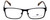 Argyleculture Designer Eyeglasses Calloway in Black Navy 55mm :: Rx Bi-Focal