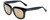 Isaac Mizrahi Designer Sunglasses IM40-10 in Black with Brown Mirror Lens