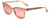 Isaac Mizrahi Designer Sunglasses IM90-79 in Rose Gold Pink with Pink  Lens