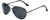 Isaac Mizrahi Designer Sunglasses IMM101-30 in Gunmetal with Grey Lens